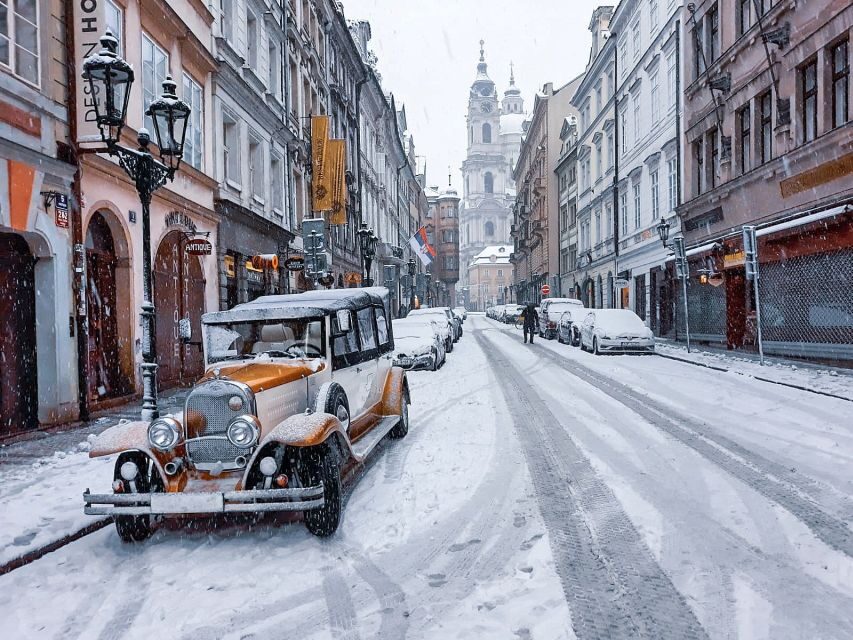Prague: 1-Hour Vintage Car Tour - Price and value: $212 per group up to 5