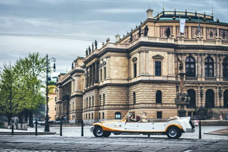 Prague: 1-Hour Vintage Car Tour - Vintage car comfort plus hotel pickup from inside Prague