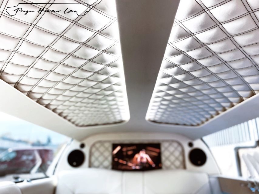 Prague: 1-Hour Vintage Limousine Rental - Inside the Limo: Tech, Lighting, and That Party Mood