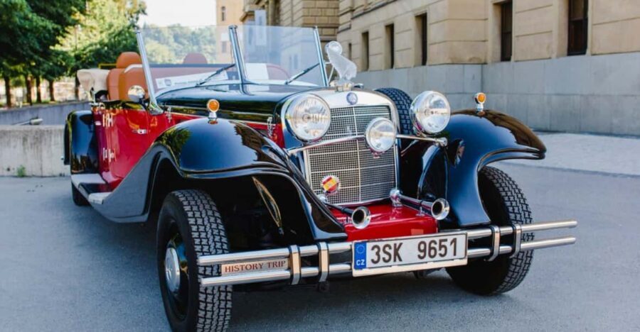 Prague: 120min Private Tour in Vintage Car, up to 6people! - Riding Old Prague in a Vintage Mercedes Replica