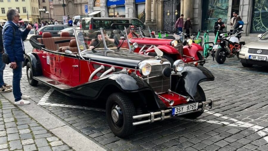 Prague: 120min Private Tour in Vintage Car, up to 6people! - Rudolfinum, Clementinum, and Old Prague’s Brain