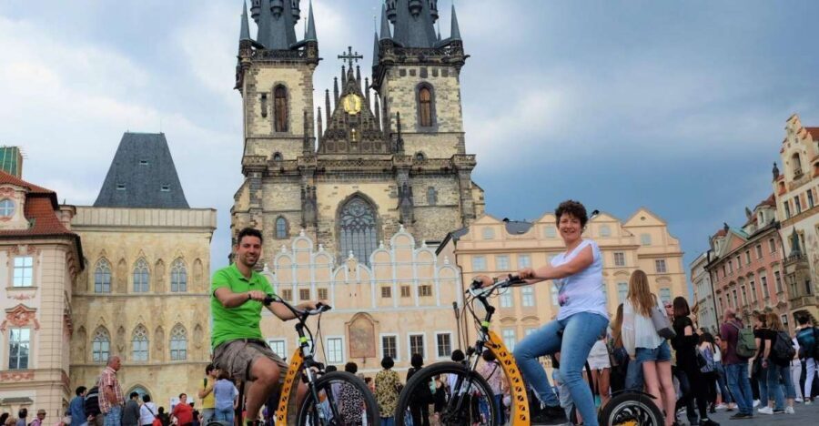Prague: 2-Hour Old District & Riverside E-Scooter Tour - Kampa Island and the John Lennon Wall: art with context
