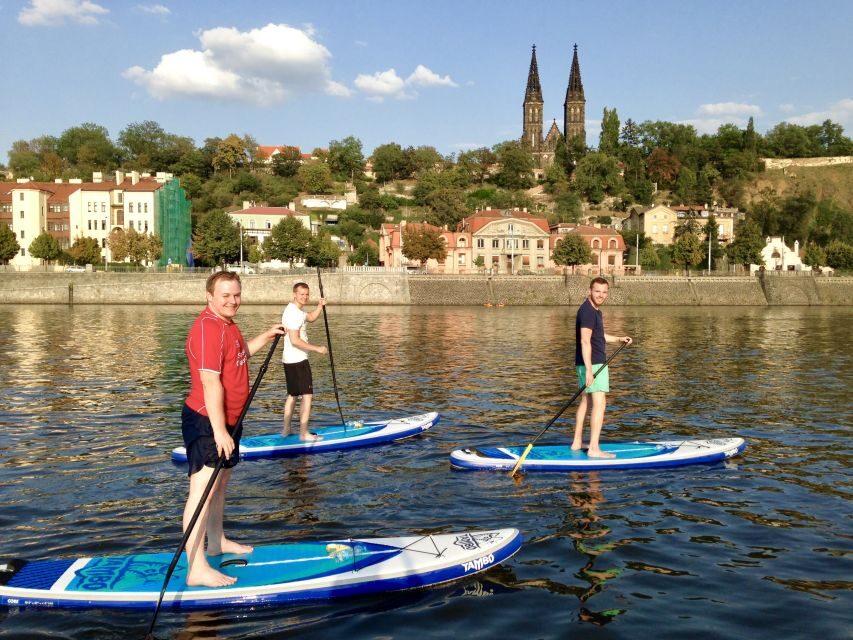 Prague: 2-Hour Paddle Boarding in the City Centre - What to bring so you don’t end up improvising