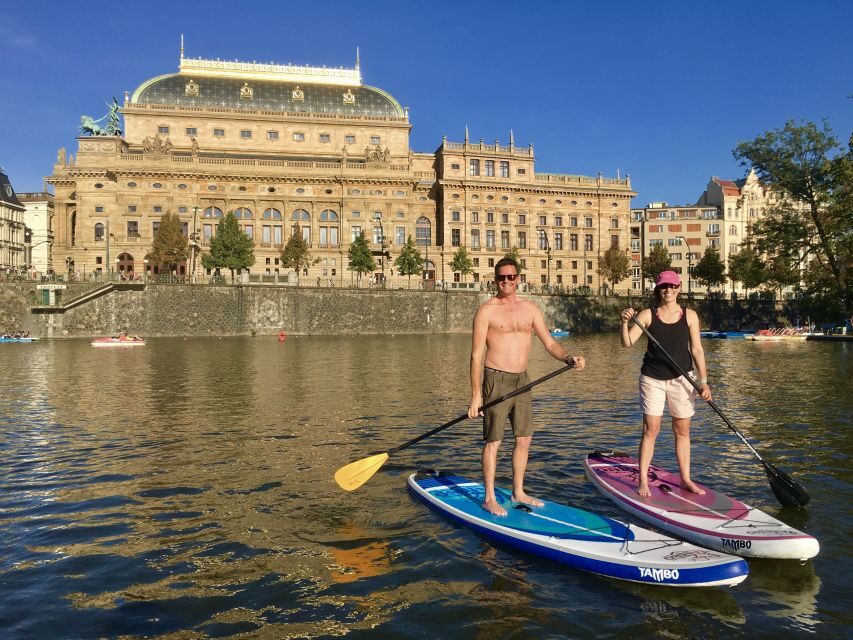 Prague: 2-Hour Paddle Boarding in the City Centre - The instruction factor: why Sam and Victor get named so often