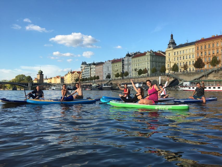 Prague: 2-Hour Paddle Boarding in the City Centre - Meeting at Císařská louka (Smíchov): how to get there without stress
