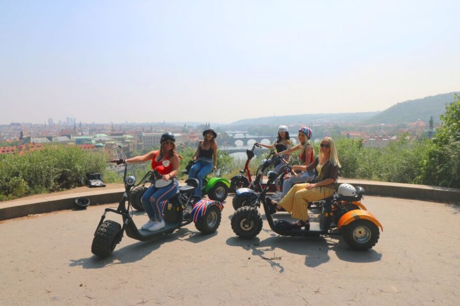 Prague: 2-Hour Trike Live Guided Tour of Old Town - Strahov Monastery Viewpoint and the Optional Library