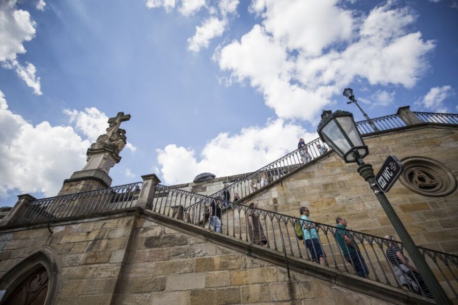 Prague: 3–Hour Castle Grounds Walking Tour and River Cruise - Malá Strana and Kampa Island: rooftops, Baroque angles, and Lennon Wall context