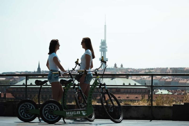 Prague: 3-Hour E-Scooter Tour in German - Prague Castle Complex, Loreta, and Strahov’s Big Character