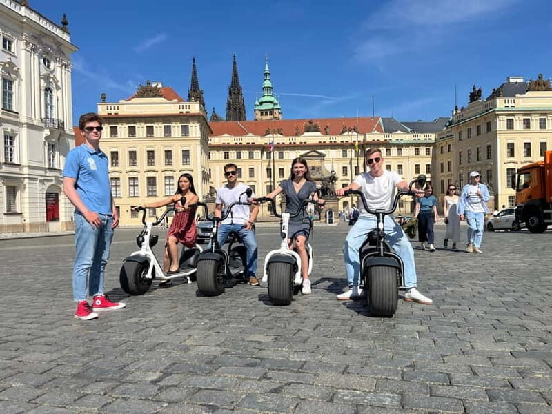 Prague: 3-Hour Fat Tire E-Scooter Tour - Letná Park and the Metronome: the view payoff portion