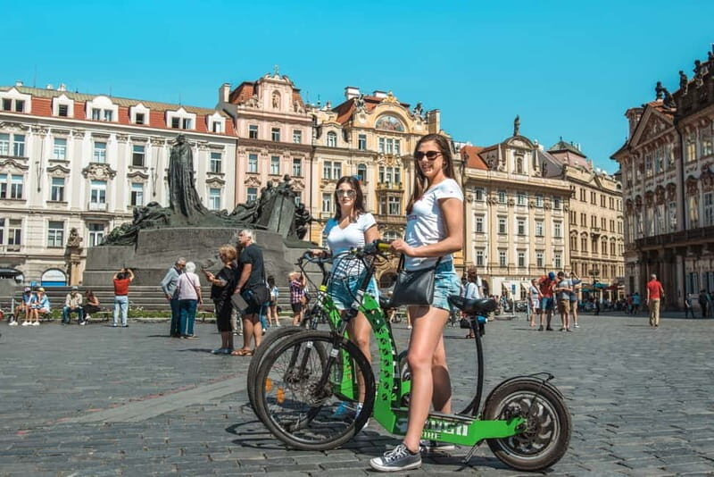 Prague: 4 Hours Grand City Tour by Segway & E-Scooter - Grandior Hotel Prague Start: training that doesn’t waste your day