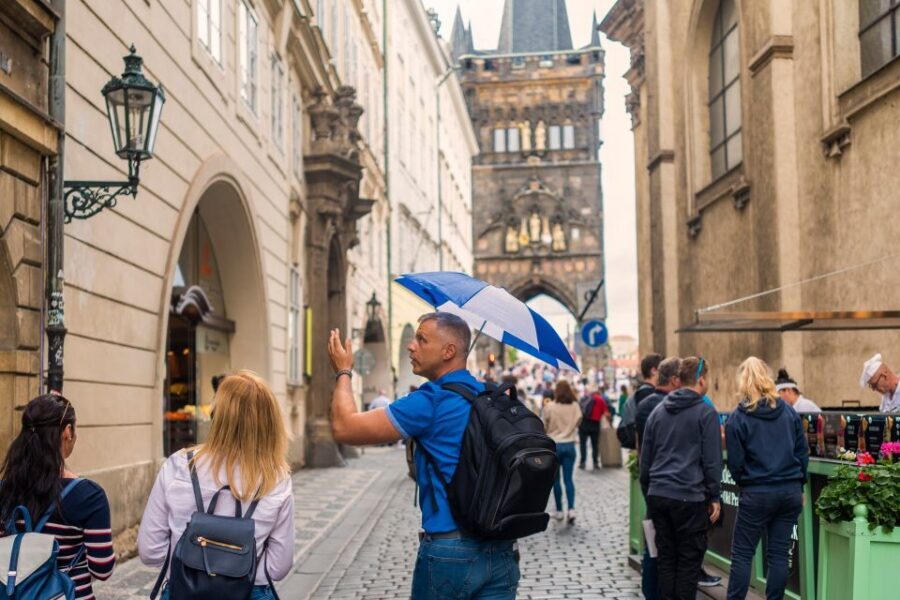 Prague: 6-Hour Tour with River Boat Cruise and Lunch - Vltava river boat cruise: Prague from a new angle