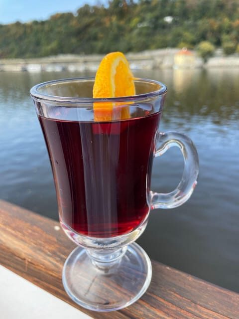 Prague: Advent Boat Cruise with Sweets and Hot Drinks - The Boat: Maria Croon and a Cozy Onboard Setup