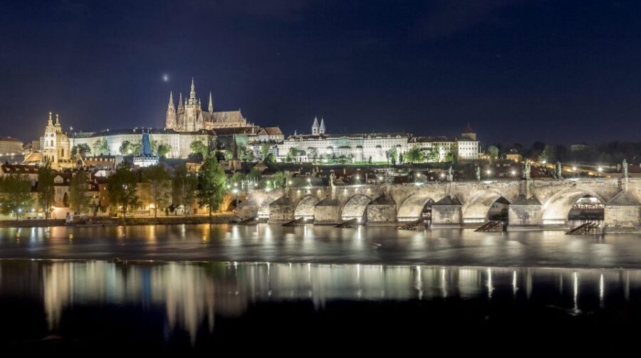 Prague: Alchemy & Mysteries Bridge and Castle Evening Tour - Clementinum in the Dark: Symbols and Esoteric Learning