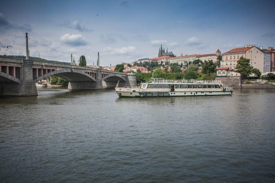 Prague: An unforgettable 2-hour cruise on the Vltava River. - Boarding in the heart of Prague: pier 14 on Dvořákovo Nábřeží