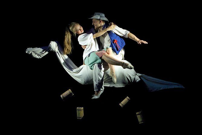 Prague 'Antologia' Black Light Show by Black Light Theatre Srnec - Inside the show: eight scenes, fluorescent stunts, and a dark-stage workout