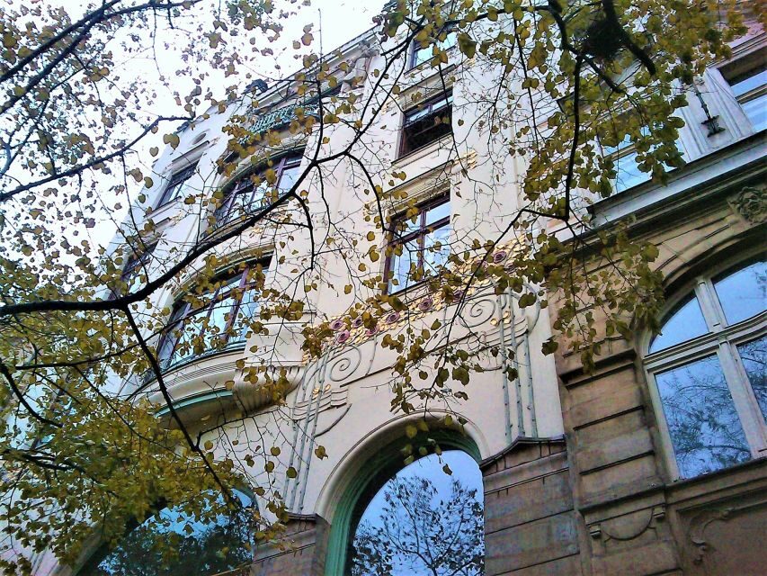 Prague Art Nouveau Tour - Metro gates and lettering: the Art Nouveau detail you’ll spot instantly