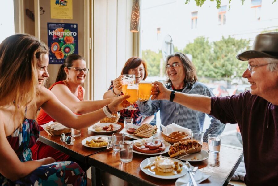 Prague: Award-Winning Old Town Food Tour with Four Drinks - Dinner-style tastings and the coffee-and-dessert finale