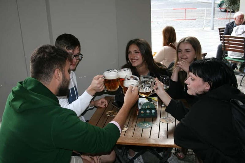 Prague Beer History: Highlights Tour with Tasting - Pub history on day-one streets: from České konfese to Malostranské Square