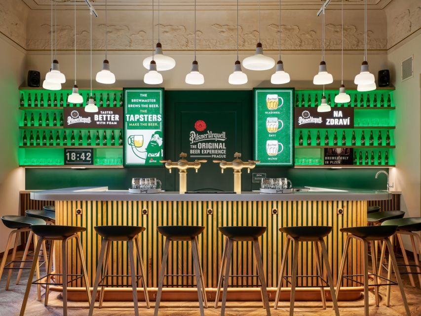 Prague: Beer Pouring Class at Pilsner Urquell Experience - What you take home: certificate and a personalised bottle
