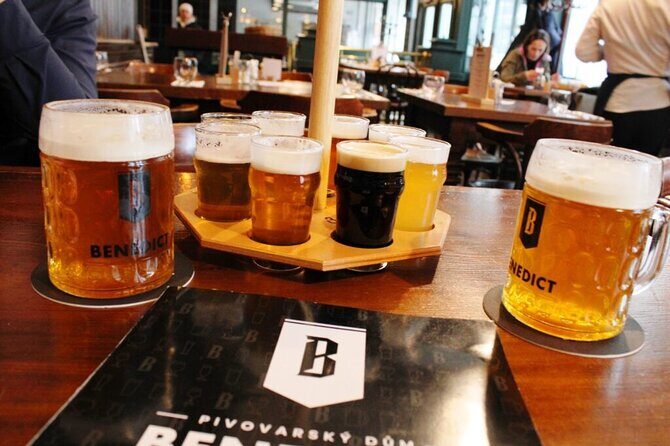 Prague Beer Tasting - 8 types of Czech beer included - Why this format feels like Prague “as a local”