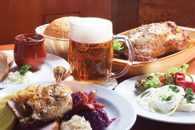 Prague Beer Tasting - 8 types of Czech beer included - Pivovarský dům Benedict: eight beers, one guided flight