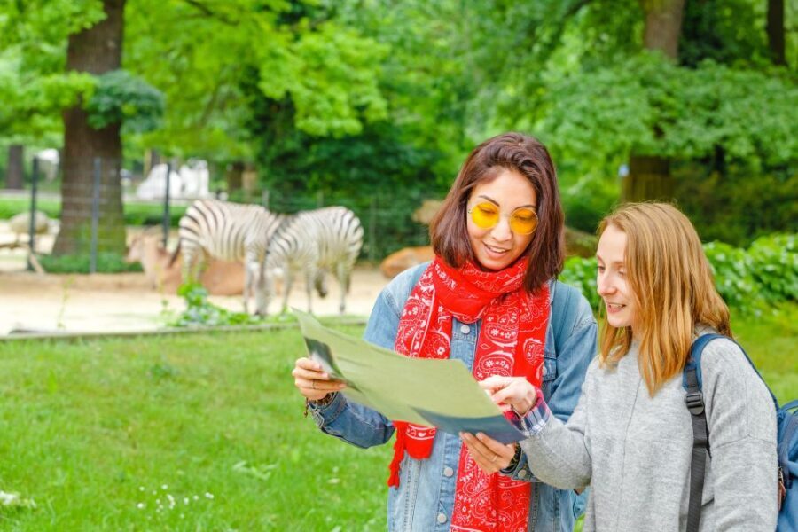 Prague: Boat Ride to the Zoo and Admission Ticket - Your zoo plan: big, hilly, and built for wandering
