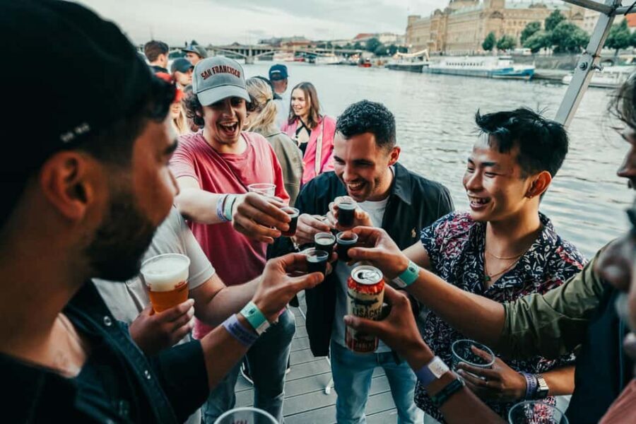 Prague: Booze Cruise with Open Bar and Duplex Entry - A 6-Hour Party Plan on the Vltava River
