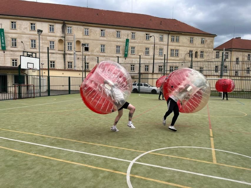 Prague: Bubbles football in city centre of Prague - Prague City-Centre Bubble Football: The Fun Formula