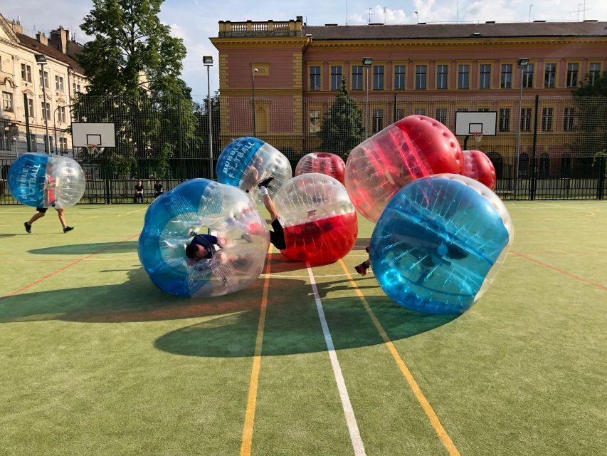Prague: Bubbles football in city centre of Prague - FAQ