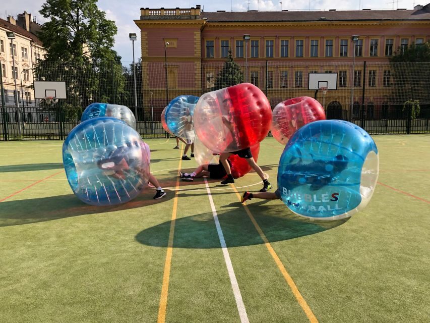 Prague: Bubbles football in city centre of Prague - What the Referee Changes: Fun Without Free-for-All