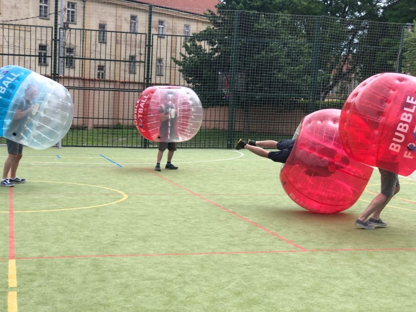 Prague: Bubbles football in city centre of Prague - Price and Value: Is $39 Worth It in Prague?