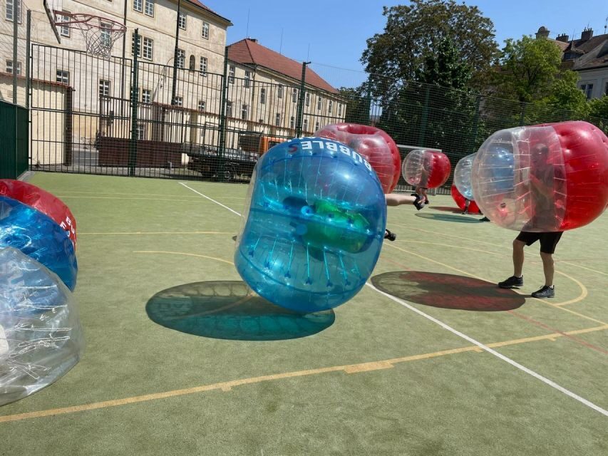 Prague: Bubbles football in city centre of Prague - Language, Group Type, and What You’ll Need to Bring