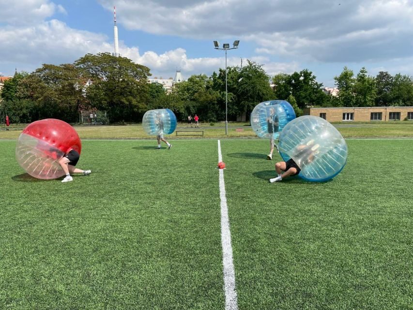 Prague: Bubbles football - Zorb Football in centrum - Bubble Football in Prague’s centrum: why the city-center matters