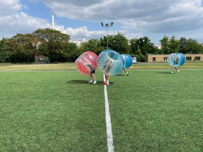 Prague: Bubbles football - Zorb Football in centrum - Fitness reality check: who should consider skipping this