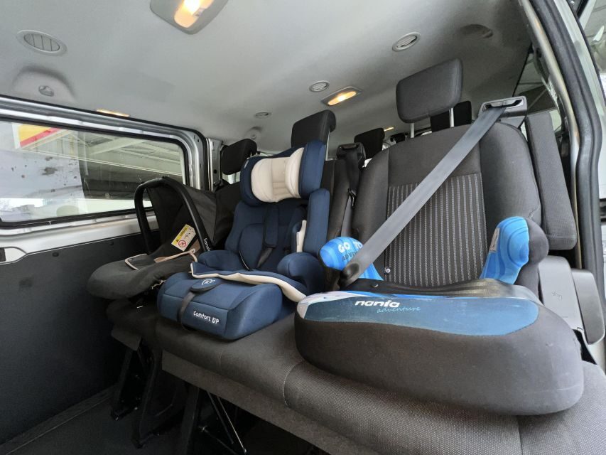 Prague by Car - The van experience: WiFi, A/C, and real “onboard life”