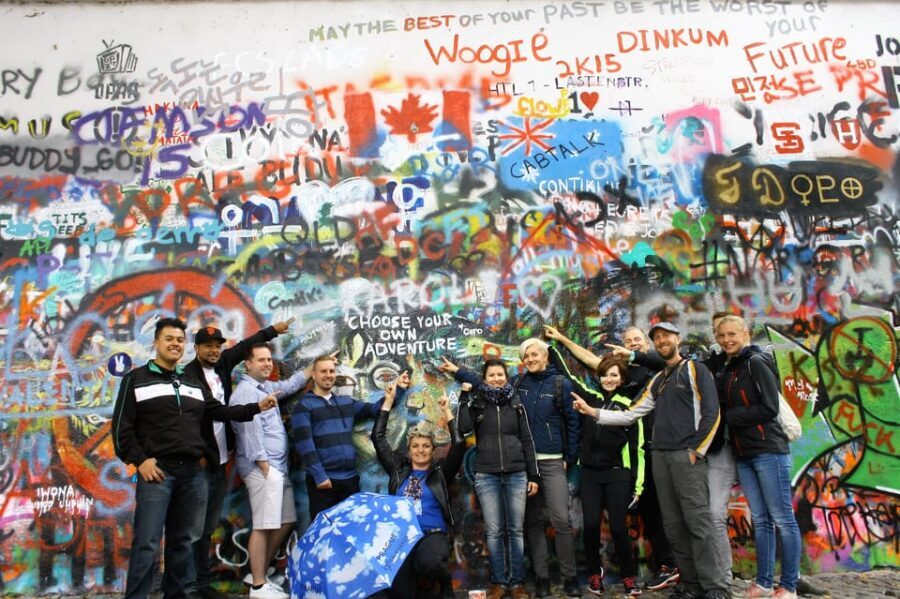 Prague Castle and Charles Bridge Private Walking Tour - John Lennon’s Wall Handprint: A Small Stop With Big Atmosphere