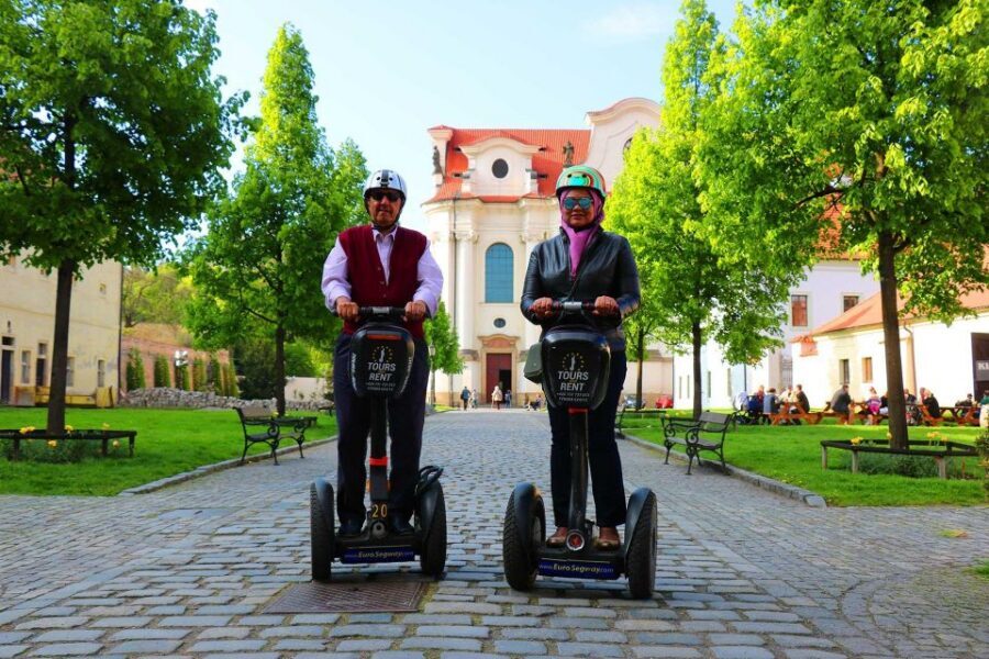 Prague: Castle and Monastery Segway Tour - Embassy area and the “Beverly Hills of Prague” vibe