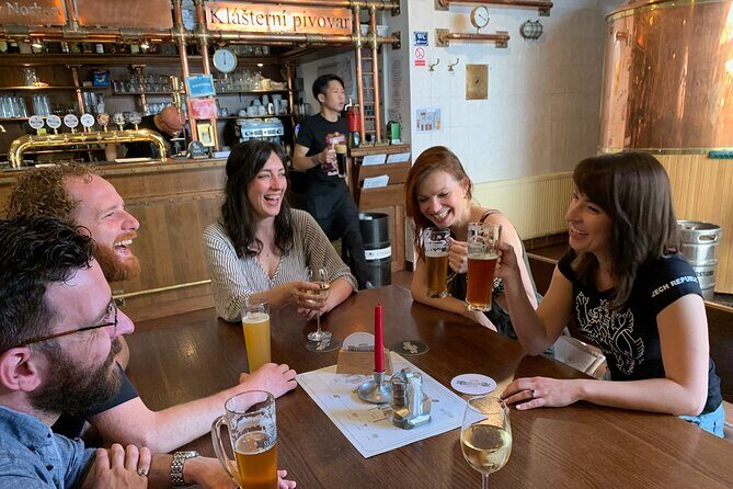 Prague Castle and Pubs Tour with Drinks Included - The walking route: cobblestones, hills, and downhill stairs