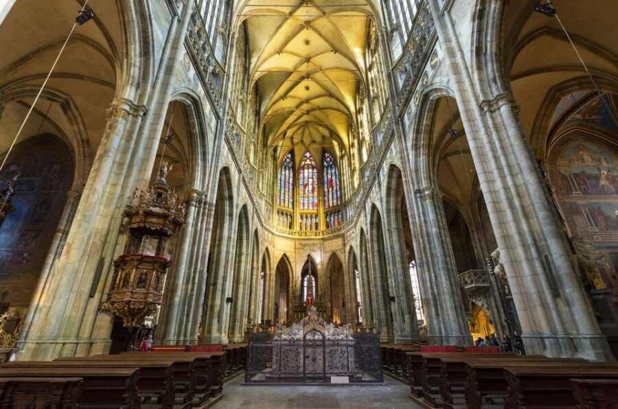 Prague Castle and St. Vitus Cathedral Private Walking Tour - Start at Hradčany: the castle grounds are where the story begins