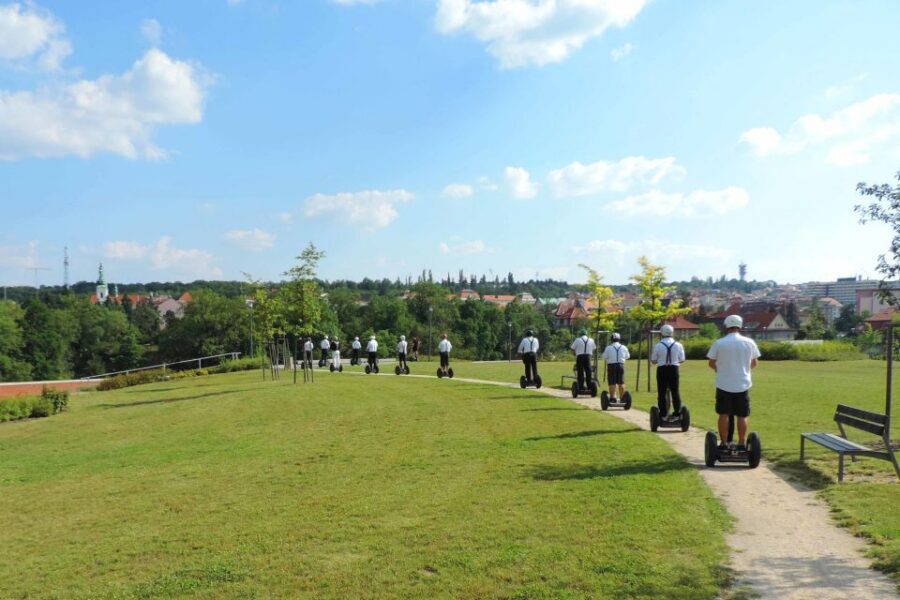 Prague: Castle District Segway Tour - Strahov Monastery: monastery complex and brewery story