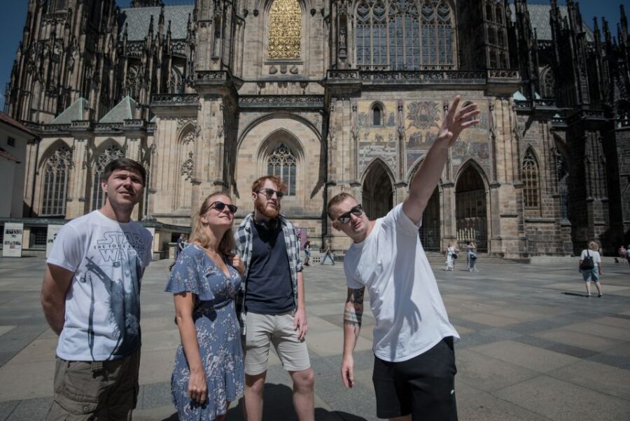 Prague: Castle Grounds & Highlights Walking Tour small-group - The uphill tram ride: included and worth it