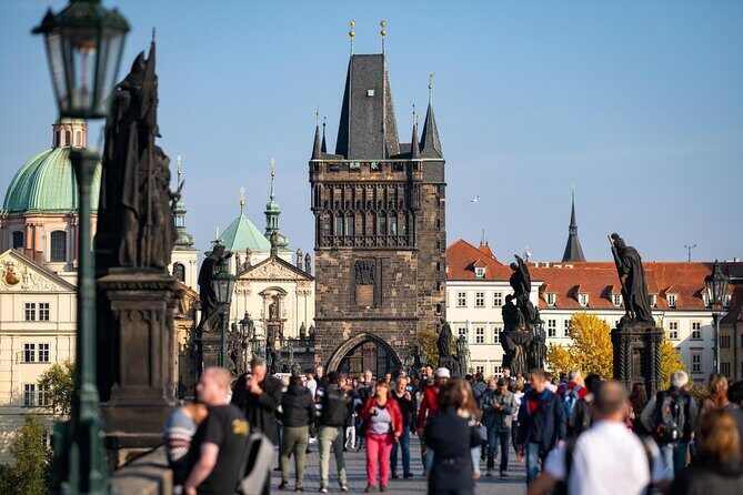 Prague Charles Bridge Tower Admission Ticket And Audioguide - Key highlights at a glance