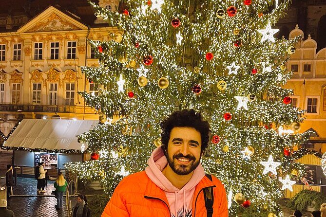 Prague Christmas Markets and Holiday Magic Walking Tour - Church of Our Lady before Týn: the Gothic skyline anchor