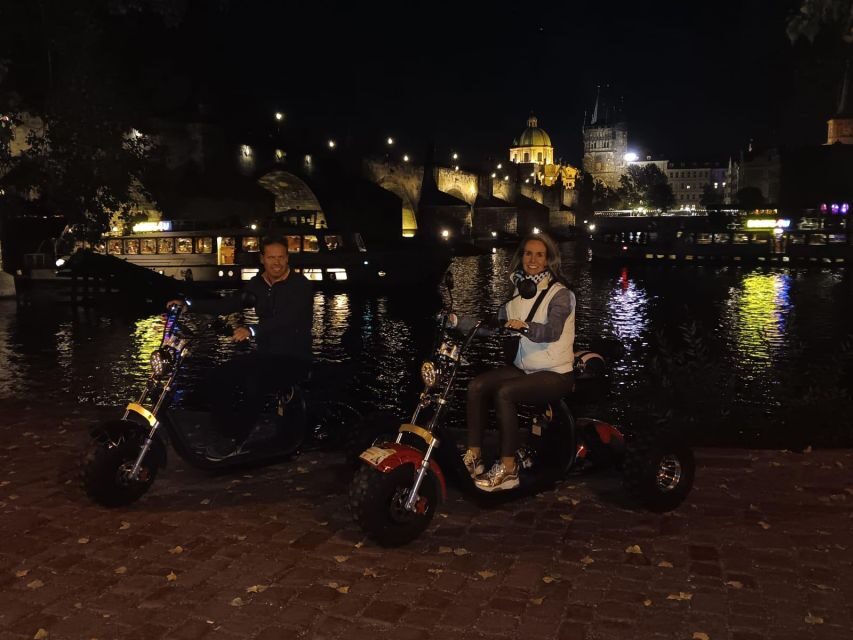 Prague City sightseeing in Night Trike Tour - Practical Photo and Comfort Tips for Night Riding