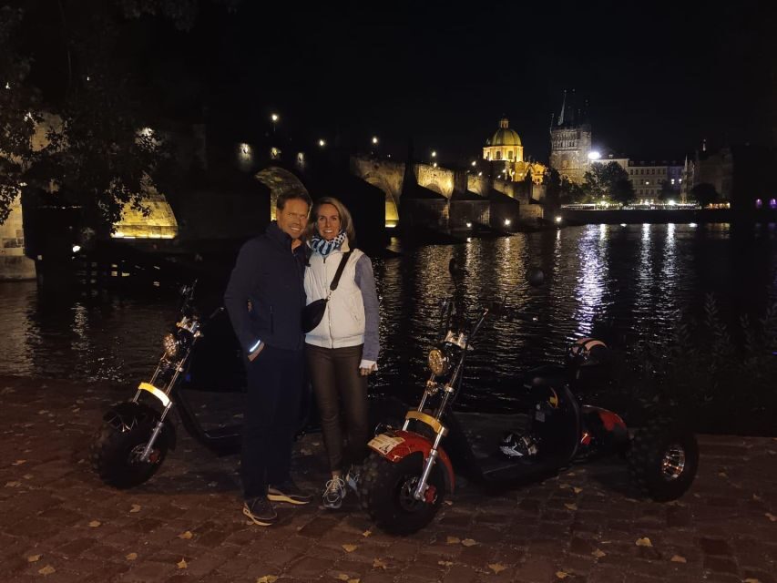 Prague City sightseeing in Night Trike Tour - Wenceslas Square to the City Centre: Your Night Orientation in 10 Minutes