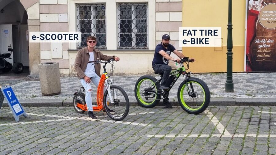 Prague: City Viewpoints Tour by Electric Fat Bike - Meeting at Euro Segway Prague and getting rolling