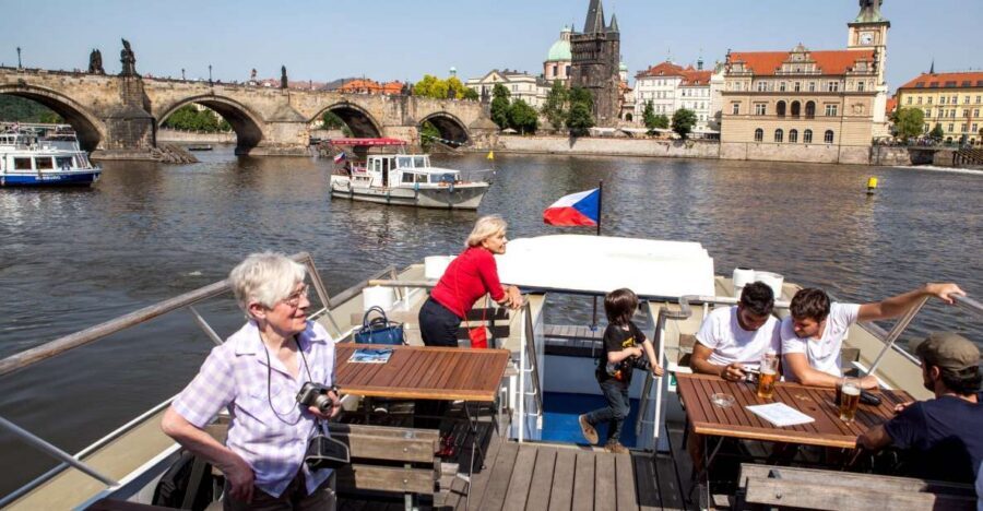 Prague Cruise: 1-Hour on the River Vltava - Letná Metronome: the panoramic bonus view