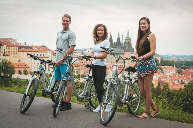 Prague E-Bike City Sightseeing Tour - Brevnovský Klášter and a Local Brewery Stop