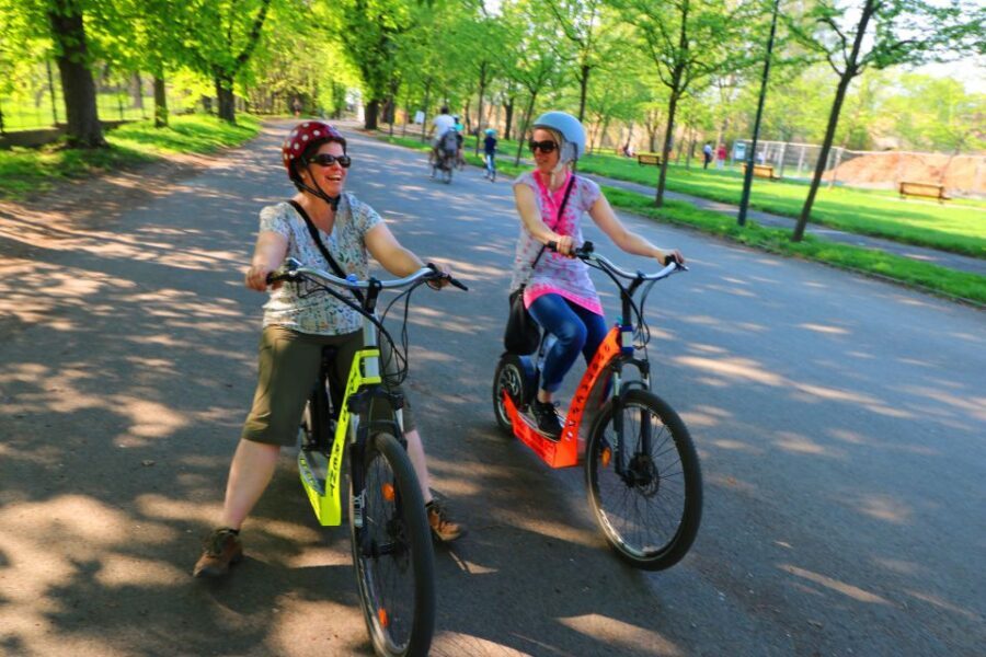 Prague: E-Bike/E-Scooter Viewpoint Tour - Lennon Wall to Lesser Town: Getting Oriented Fast