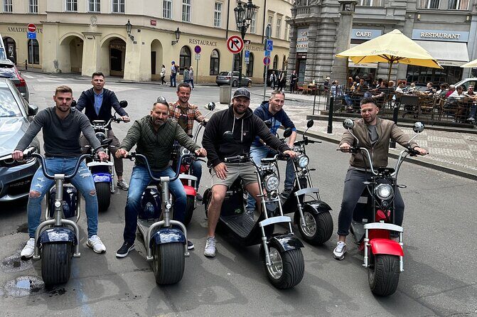 Prague E-Scooter Adventure: Fun & Easy Sightseeing 3Hours Tour - Old-New Synagogue to Letná Beer Garden: A Sacred-to-Social Switch